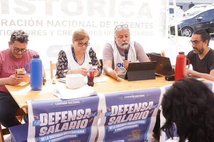 La protesta de los docentes de las Universidades Nacionales