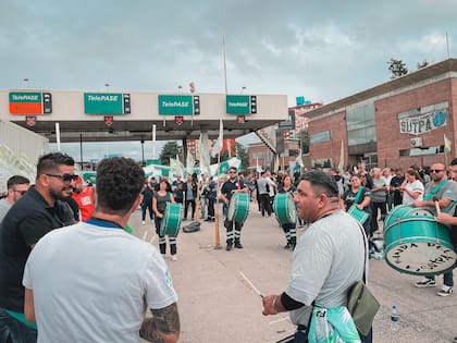 La protesta del Sindicato Único de Trabajadores del Peaje