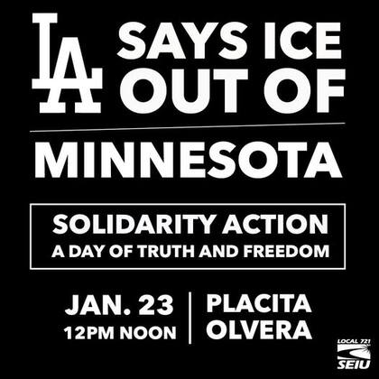 La protesta en contra del ICE comenzará a las 12 hs (hora local)