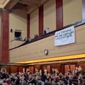 Ruidosa protesta estudiantil en la UBA contra la Corte Suprema y el fiscal Luciani