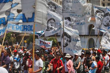 La protesta es contra las políticas económicas del gobierno nacional