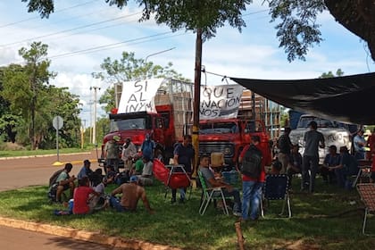 La protesta tiene focos en San Pedro, Andresito, San Vicente y Aristóbulo del Valle