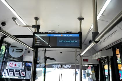 La prueba piloto hizo su recorrido en Villa Luro hasta Aeroparque