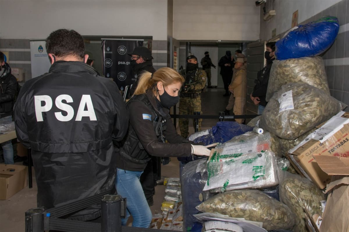 La PSA estuvo a cargo de la incineración de estupefacientes incautados en varios operativos