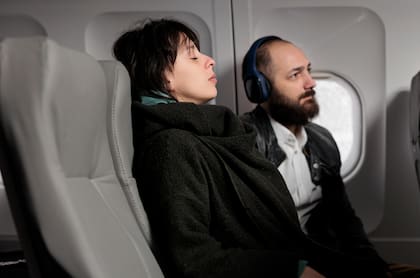 La psicóloga Erica Terblanche explica que este método se puede utilizar en el avión o cualquier otro lugar
