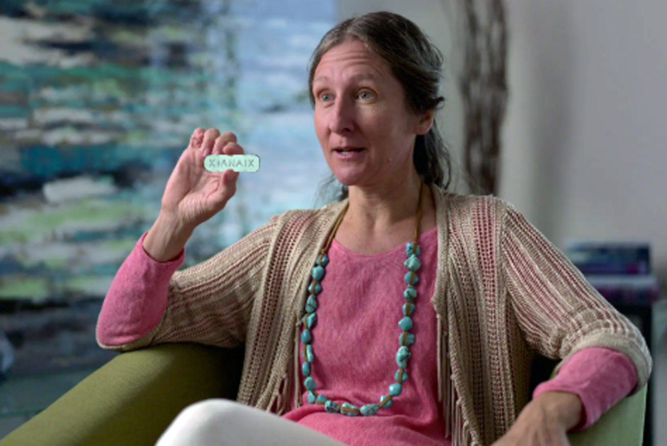 La psiquiatra Anna Lembke en el documental de Netflix