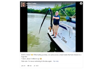 La publicación de Amber Conley generó una gran repercusión en Facebook
