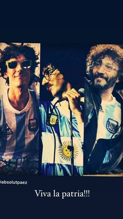 La publicación de Andrea Rincón en Instagram para celebrar el 25 de mayo