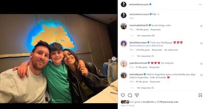 La publicación de Anto Roccuzzo en Instagram