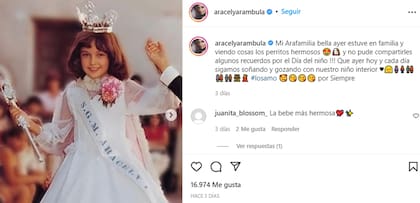La publicación de Aracely Arámbula que demuestra el parecido que tiene con sus hijos