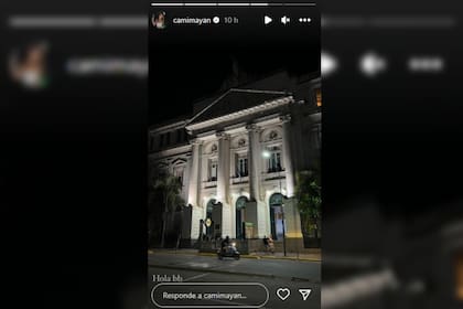 La publicación de Cami Mayan (Foto Instagram @camimayan)