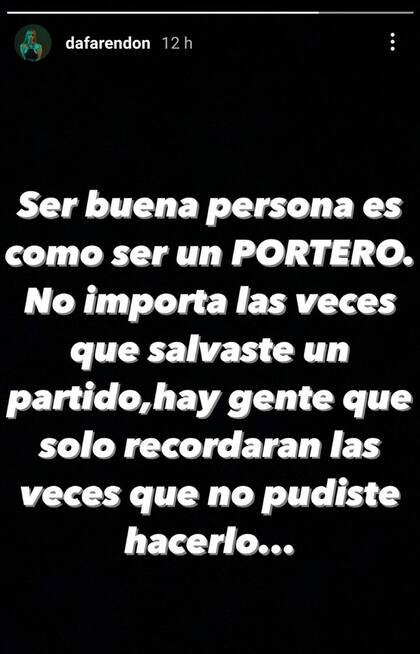 Daniela Rendón salió a apoyar a su marido en Instagram