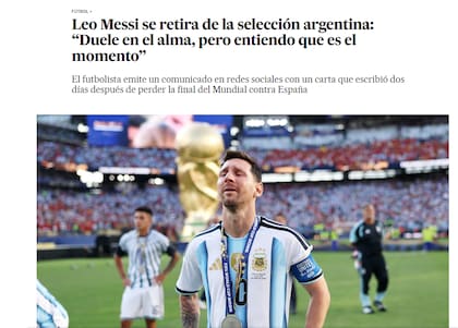 La publicación de El País