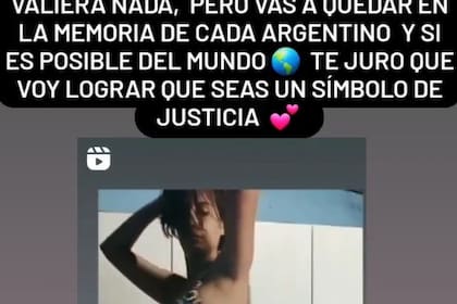 La publicación de Gloria Romero, antes de la marcha que exige Justicia por su hija