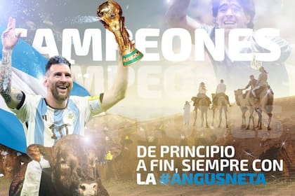 La publicación de la Asociación Argentina de Angus por la Copa del Mundo