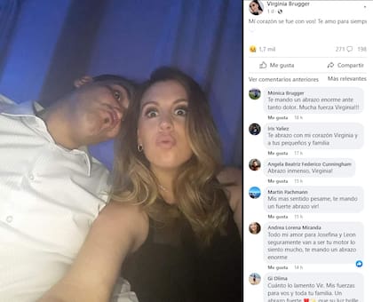 La publicación de la esposa de Diego Barría