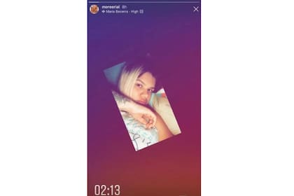 La publicación de More Rial en su Instagram durante la madrugada del martes
