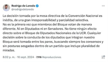 La publicación de Rodrigo de Loredo
