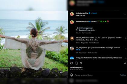 La publicación de Silvina Luna del 2022 hoy tomó otro significado para sus seguidores (Foto Instagram @silvinalunaoficial)