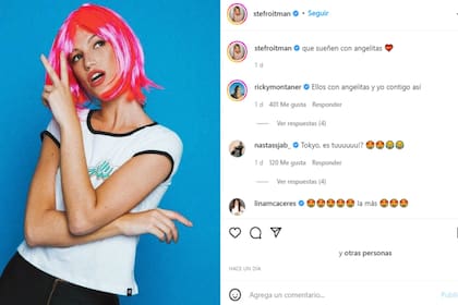 La publicación de Stefi Roitman que generó confusión (Foto Instagram @stefroitman)