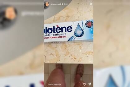 La publicación de Susana que compartió por error(Foto Instagram @gimenezsuok)
