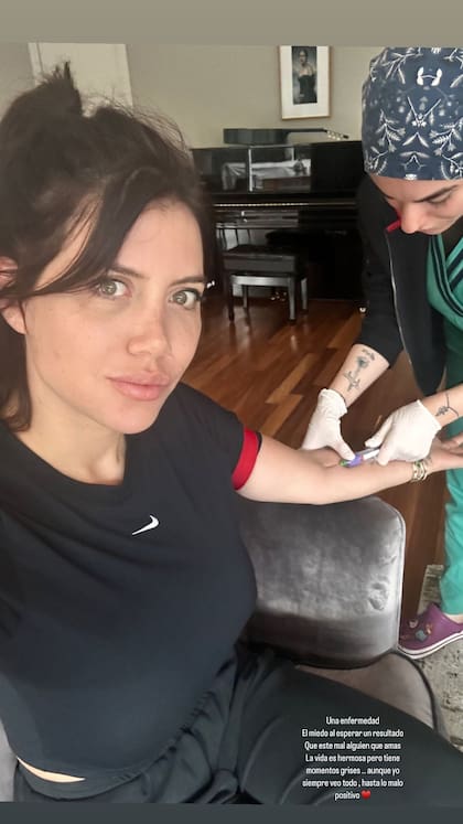 La publicación de Wanda Nara en la que habló de su salud desde Turquía