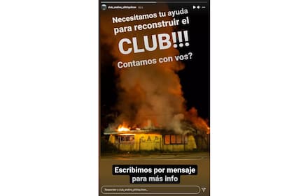La publicación del Club Andino Piltriquitron en su cuenta de Instagram