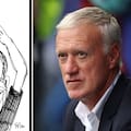 Indignación en Francia por una caricatura de Charlie Hebdo sobre el DT Deschamps y la muerte de su madre