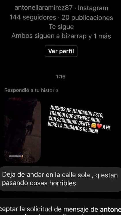 La publicación que generó preocupación en los seguidores de L-Gante