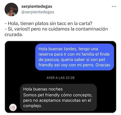 La publicación que se volvió viral en Twitter