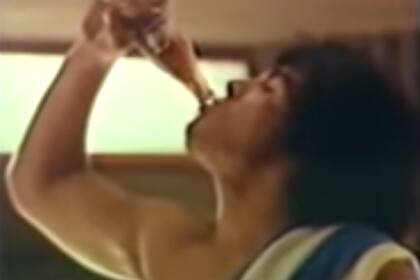 La publicidad de Maradona para Coca Cola