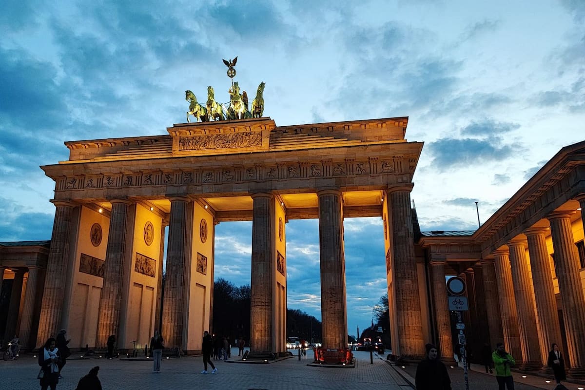 La Puerta de Brandeburgo, ícono de Berlín