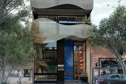 La puerta de entrada será azul es un gesto que busca convertirse en marca