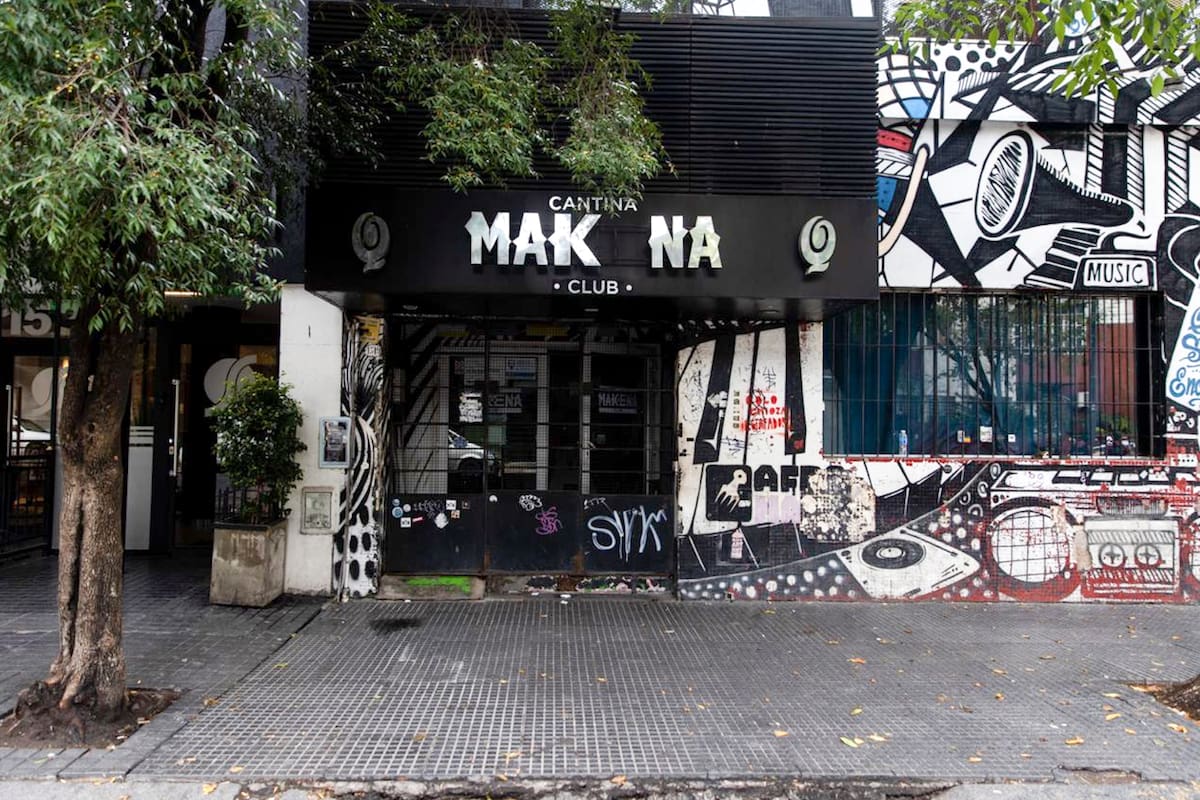 La puerta del boliche donde esta madrugada se produjo el incidente