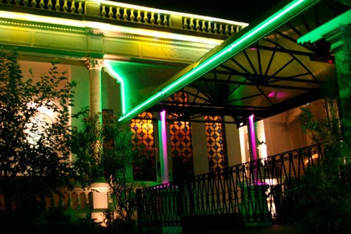 La puerta del boliche Pinar de Rocha, el boliche que estuvo abierto a pesar de las restricciones