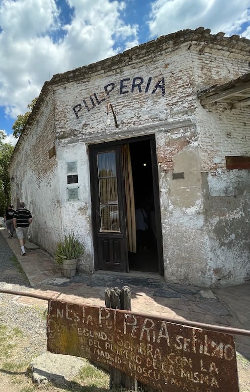 La pulpería de Cacho Di Catarina, en Mercedes.