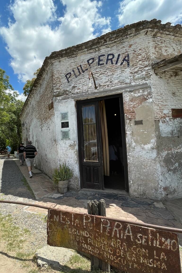 La pulpería de Cacho Di Catarina, en Mercedes.