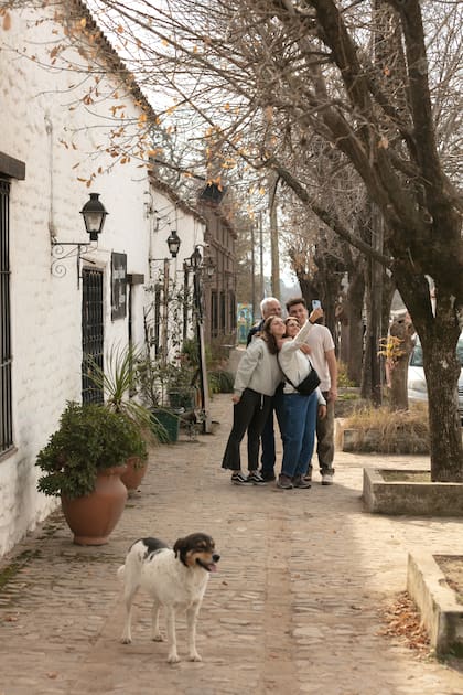 La pulpería está en el centro del pueblo.