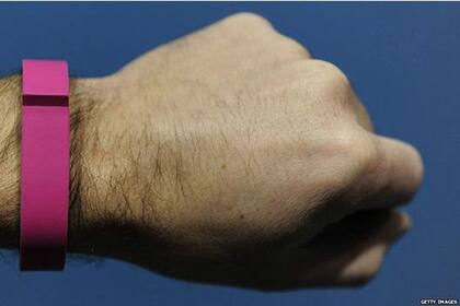 La pulsera de Fitbit