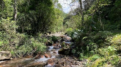 La Quebrada de San Lorenzo, zona en la que se perdieron los turistas