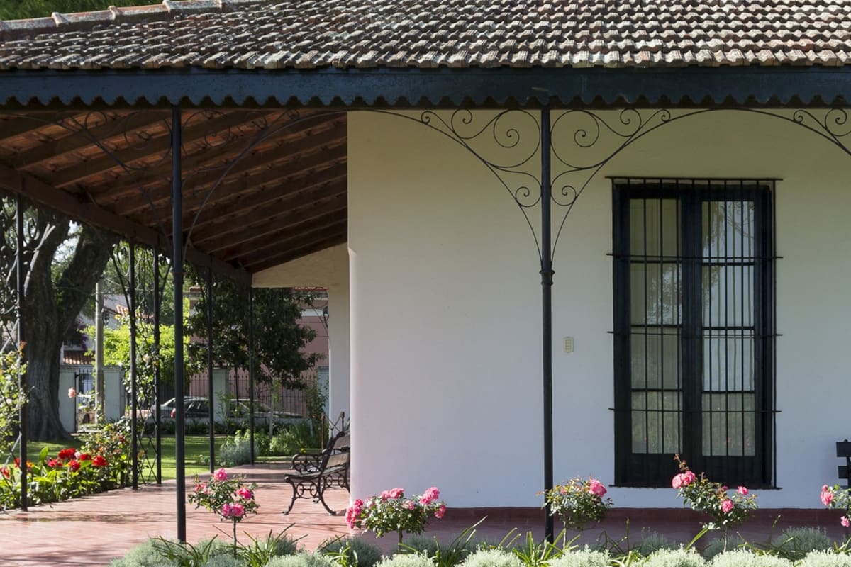 La Quinta Los Ombúes, en San Isidro está en su esplendor en Primavera.