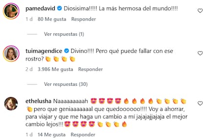 La reacción de algunos usuarios al cambio de look de Karina Mazzocco