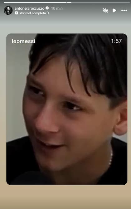 La reacción de Anto Roccuzzo tras el anuncio de Messi de retirarse de la selección