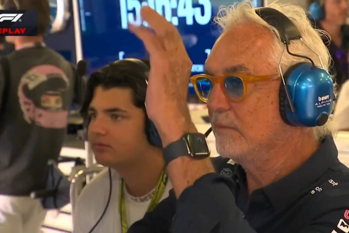 La reacción de Briatore después de que Colapinto perdiera la chance de pasar a la Q2 en México