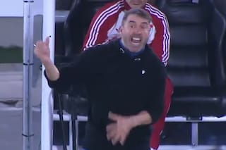 El insulto de Coudet a uno de sus delanteros y la multa a la que se expone River por una infracción del DT