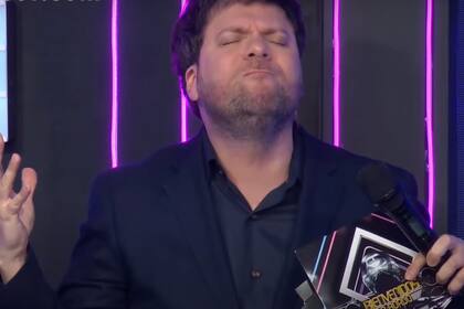 La reacción de Guido Kaczka al ver a un imitador de Lionel Messi