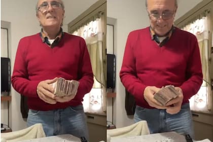 La reacción de Juan Carlos al ver lo que cobró de jubilación en la Argentina