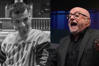 La reacción de Juan Carlos Baglietto al ver a su hijo Joaquín interpretarlo en la serie de Fito Páez