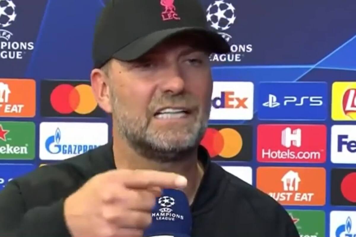 La reacción de Klopp contra un periodista luego del entredicho con Simeone, que se fue de la cancha sin saludarlo