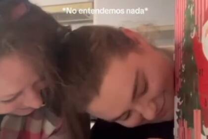 La reacción de la joven generó risas entre los usuarios